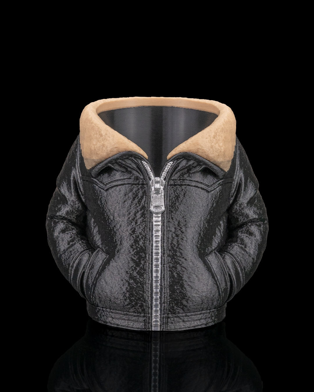 Leather Jacket – Can Holder