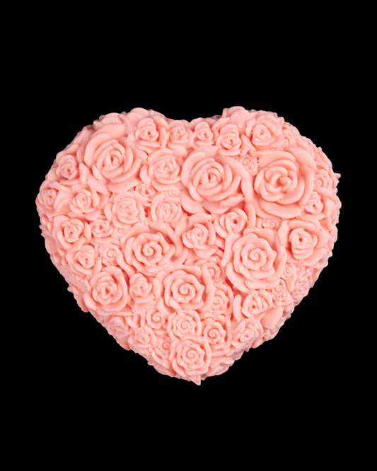 Decorative Rose Heart Box