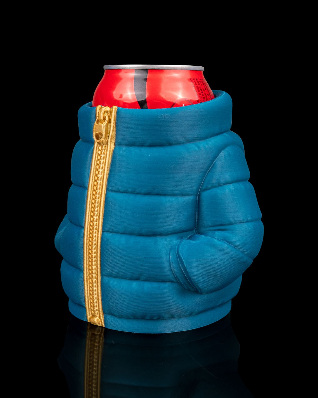 Puffer Jacket Koozie – Can Holder